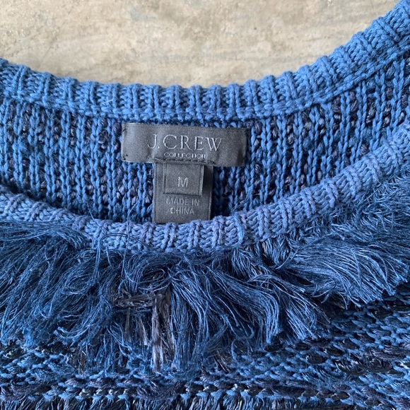 J.Crew  Collection Japanese Raffia Tank Indigo - Picture 3 of 5